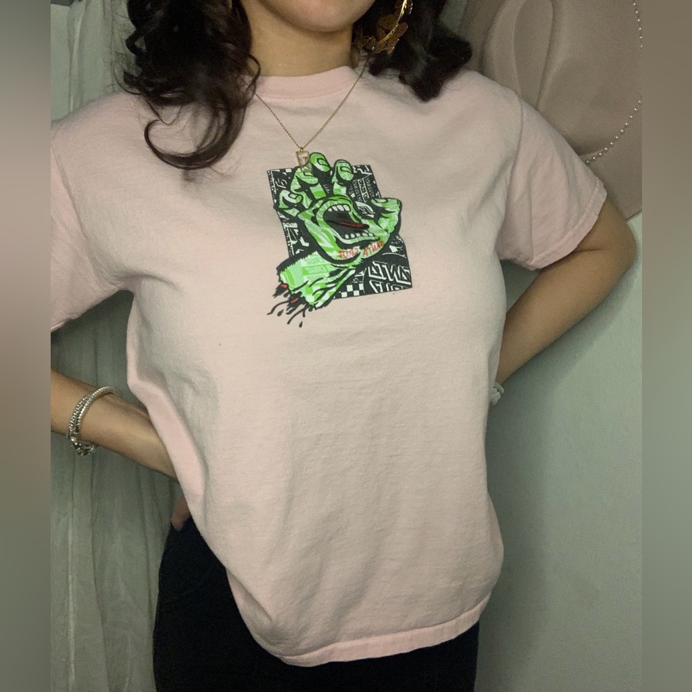 Dolls Kill - Santa Cruz Flier Hand Graphic Tee